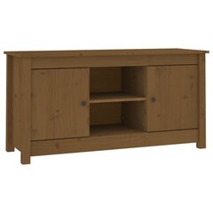 TV skapis, medus brūns, 103x36,5x52cm, priede cena un informācija | TV galdiņi | 220.lv