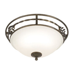 Griestu lampa Elstead Lighting Pembroke PB-F-A-BLK-GOLD cena un informācija | Griestu lampas | 220.lv