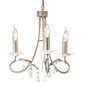 Piekaramā lampa Elstead Lighting Christina CRT3-SILVER-GOLD cena un informācija | Piekaramās lampas | 220.lv