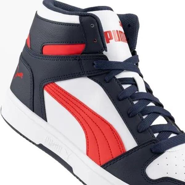 Rebound layup sl puma vīriešiem white 36957329 36957329 cena un informācija | Sporta apavi vīriešiem | 220.lv