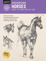 Drawing: Horses: Learn to draw step by step Revised Edition cena un informācija | Mākslas grāmatas | 220.lv