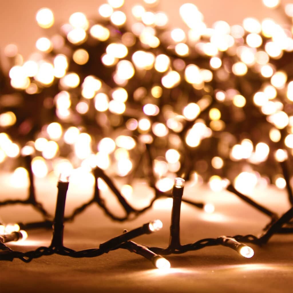 Gaismas virtene, 1000 LED цена и информация | Ziemassvētku lampiņas, LED virtenes | 220.lv