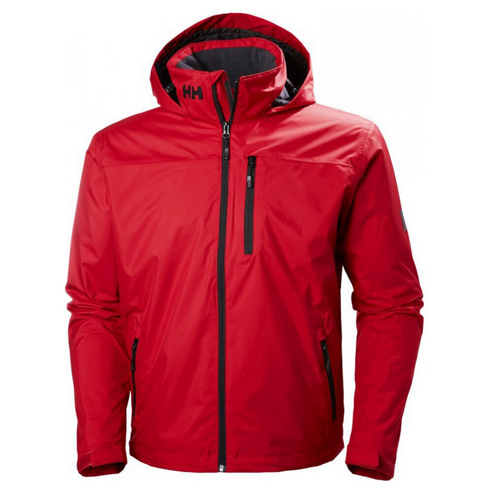 Vīriešu sporta jaka Helly Hansen CREW HOODED MIDLAYER 33874-162, sarkana цена и информация | Sporta apģērbs vīriešiem | 220.lv