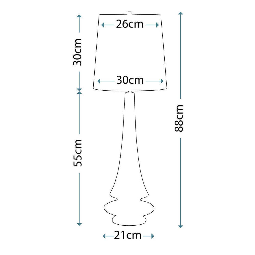 Galda lampa Elstead Lighting Spin SPIN-TL-WHT cena un informācija | Galda lampas | 220.lv