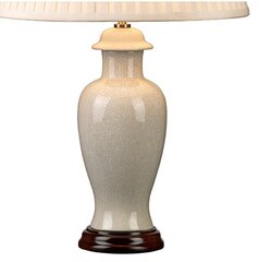 Galda lampa Elstead Lighting Ivory crackle IVORY-CRA-SM-TL цена и информация | Настольные лампы | 220.lv