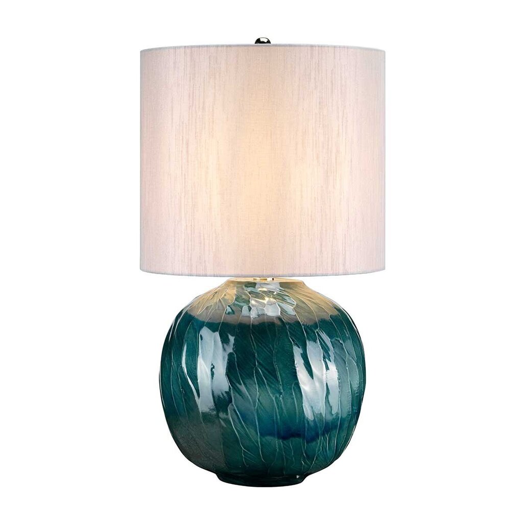 Galda lampa Elstead Lighting Blue globe BLUE-GLOBE-TL цена и информация | Galda lampas | 220.lv