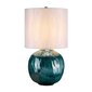 Galda lampa Elstead Lighting Blue globe BLUE-GLOBE-TL цена и информация | Galda lampas | 220.lv