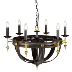 Подвесной светильник Elstead Lighting Regal REGAL6 цена и информация | Настенный/подвесной светильник Eye Spot 11 BL, чёрный | 220.lv