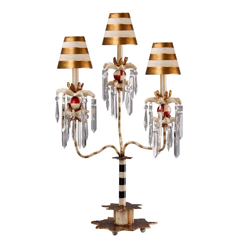 Galda lampa Elstead Lighting Birdland FB-BIRDLAND-TL3 cena un informācija | Galda lampas | 220.lv