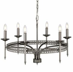 Подвесной светильник Elstead Lighting Crown CROWN6 цена и информация | Настенный/подвесной светильник Eye Spot 11 BL, чёрный | 220.lv