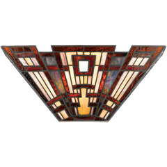 Sienas lampa Elstead Lighting Classic craftsman QZ-CLASSIC-CRAFT-WU cena un informācija | Sienas lampas | 220.lv