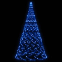Ziemassvētku apgaismojums karoga mastam, 500cm, 1400 LED цена и информация | Гирлянды | 220.lv