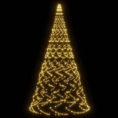 Ziemassvētku apgaismojums karoga mastam, 500cm, 1400 LED cena un informācija | Ziemassvētku lampiņas, LED virtenes | 220.lv