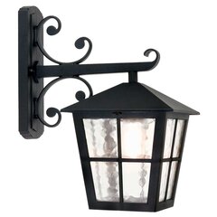 Āra sienas lampa Elstead Lighting Canterbury BL52M-BLACK cena un informācija | Āra apgaismojums | 220.lv