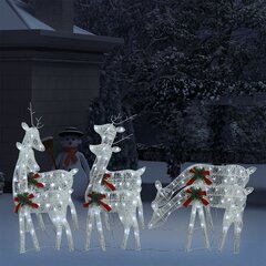 Ziemassvētku briedis, 6 gab., 180 LED cena un informācija | Ziemassvētku dekorācijas | 220.lv