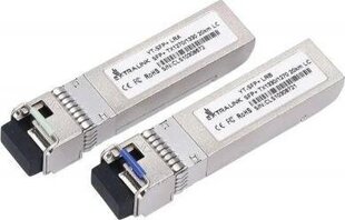 Экстралинк SFP+ 10G | Модуль SFP+ WDM | 10 Гбит/с 1270/1330 нм, одномод, 20 км, LC, DOM, пара, выделено для HP/ARUBA цена и информация | Адаптеры и USB разветвители | 220.lv