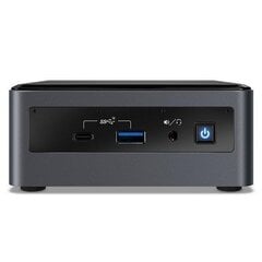 Intel NUC NUC10i7FNHN, bez kodeka, EU kabelis цена и информация | Стационарные компьютеры | 220.lv