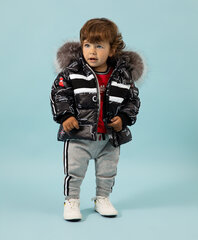 Gulliver зимняя куртка для мальчиков, черная цена и информация | Зимняя одежда для детей | 220.lv