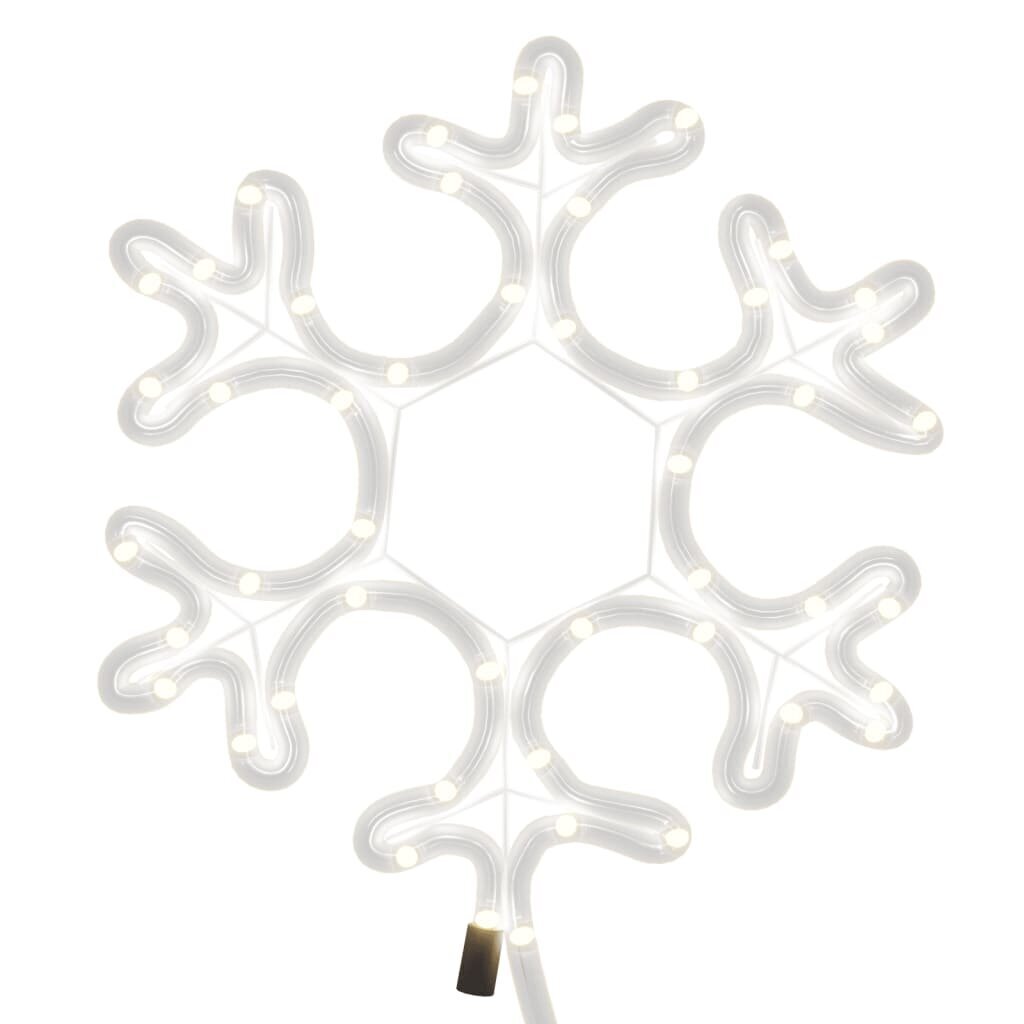 Ziemassvētku sniegpārslas figūras, 48 LED цена и информация | Ziemassvētku lampiņas, LED virtenes | 220.lv