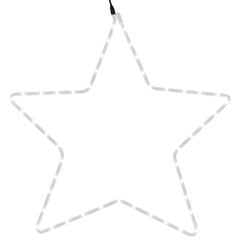 Ziemassvētku zvaigznes figūras, 48 LED cena un informācija | Ziemassvētku lampiņas, LED virtenes | 220.lv