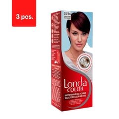 Краска для волос LONDA, красное дерево, 55/46 х 3 шт.  цена и информация | Краска для волос | 220.lv
