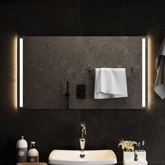 LED vannas istabas spogulis, 90x50cm цена и информация | Зеркала | 220.lv