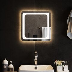 LED vannas istabas spogulis, 40x40cm цена и информация | Зеркала | 220.lv