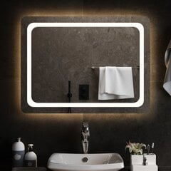 LED vannas istabas spogulis, 80x60cm цена и информация | Зеркальца | 220.lv