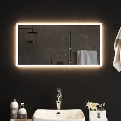 LED vannas istabas spogulis, 40x80cm цена и информация | Зеркала | 220.lv