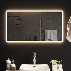 LED vannas istabas spogulis, 50x90cm цена и информация | Зеркальца | 220.lv