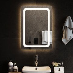 LED vannas istabas spogulis, 50x70cm цена и информация | Зеркальца | 220.lv