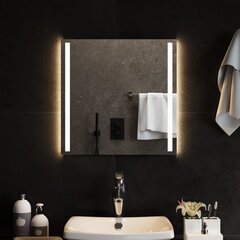 Светодиодное зеркало для ванной, 50x50см цена и информация | Зеркала | 220.lv