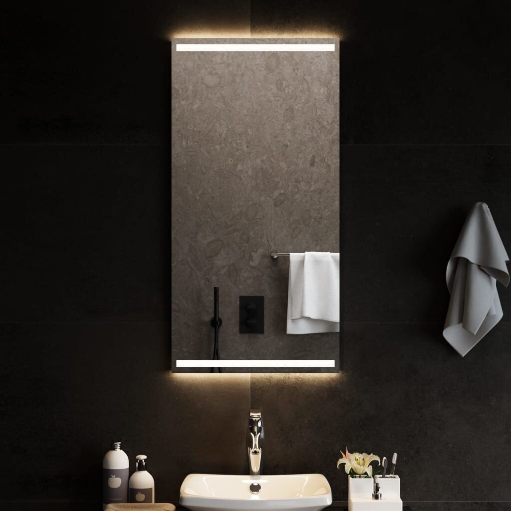 LED vannas istabas spogulis, 50x100cm цена и информация | Spoguļi | 220.lv