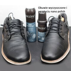 Бесцветный крем для обуви с губкой (очищение + блеск) Coccine nano polish, 75 мл цена и информация | Для ухода за обувью и одеждой | 220.lv