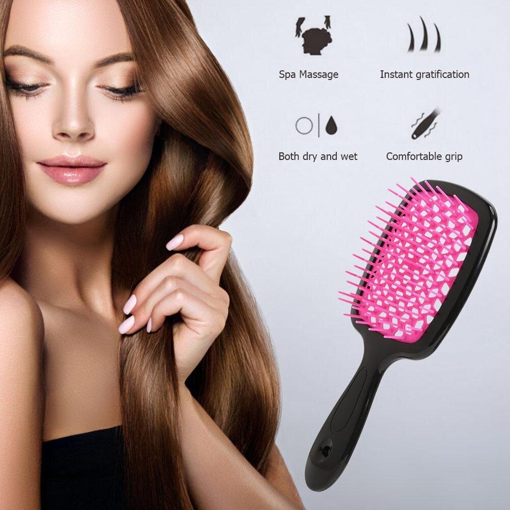 Matu ķemme Superbrush by Need 4You, fuksija cena un informācija | Matu sukas, ķemmes, šķēres | 220.lv