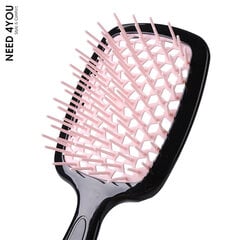 Matu ķemme Superbrush by Need 4You, rozā цена и информация | Расчески, щетки для волос, ножницы | 220.lv