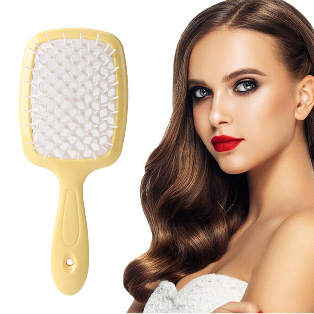 Matu ķemme Superbrush by Need 4You, dzeltens cena un informācija | Matu sukas, ķemmes, šķēres | 220.lv