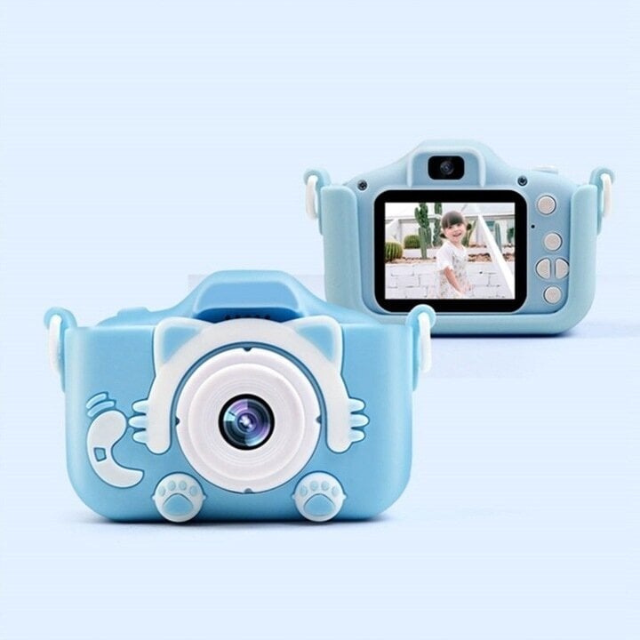 Digitālā kamera bērniem "Kitty" cena un informācija | Digitālās fotokameras | 220.lv