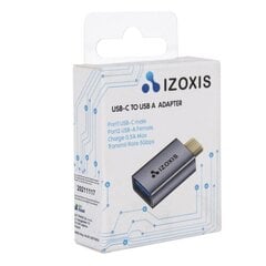 USB - C - USB 3.0 adapteris Izoxis цена и информация | Адаптеры и USB разветвители | 220.lv