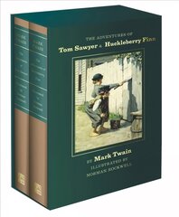 Adventures of Tom Sawyer and Huckleberry Finn: Norman Rockwell Collector's Edition цена и информация | Фантастика, фэнтези | 220.lv