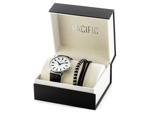 Vīriešu pulkstenis Pacific - dāvanu komplekts zy093a cena un informācija | Vīriešu pulksteņi | 220.lv