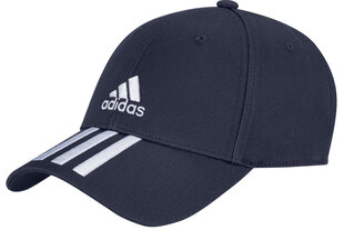 Cepure vīriešiem Adidas Baseball 3-Stripes CT Cap GE0750, melna cena un informācija | Adidas Aksesuāri vīriešiem | 220.lv