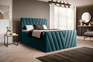 Кровать NORE Candice Lukso 39, 160x200 см, зеленый цвет цена и информация | Кровати | 220.lv