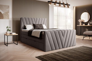 Кровать NORE Candice Savoi 07, 140x200 см, коричневый цвет цена и информация | Кровати | 220.lv