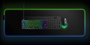 Клавиатура SteelSeries Gaming Keyboard Apex 9 Mini US, черная цена и информация | Клавиатуры | 220.lv