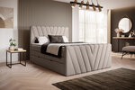 Кровать NORE Candice Poco 07, 160x200 см, бежевый цвет
