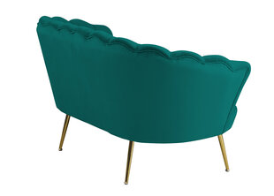 Dīvāns Glam, zaļš cena un informācija | Dīvāni | 220.lv