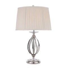 Galda lampa Elstead Lighting Aegean AG-TL-POL-NICKEL цена и информация | Настольные лампы | 220.lv