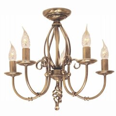 Piekaramā lampa Elstead Lighting Artisan ART5-AGD-BRASS цена и информация | Люстры | 220.lv