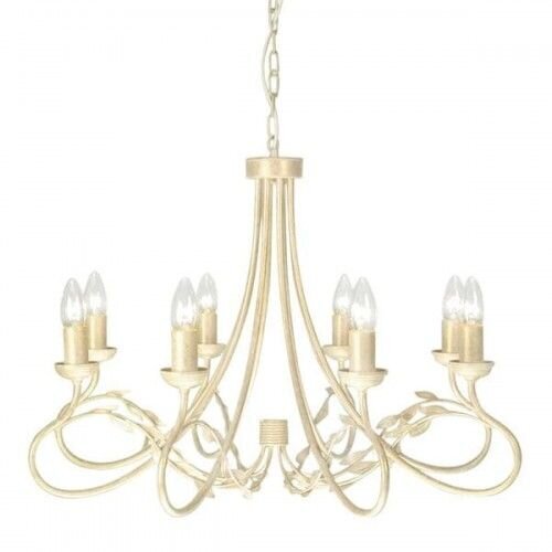 Piekaramā lampa Elstead Lighting Olivia OV8-IVORY-GOLD цена и информация | Piekaramās lampas | 220.lv